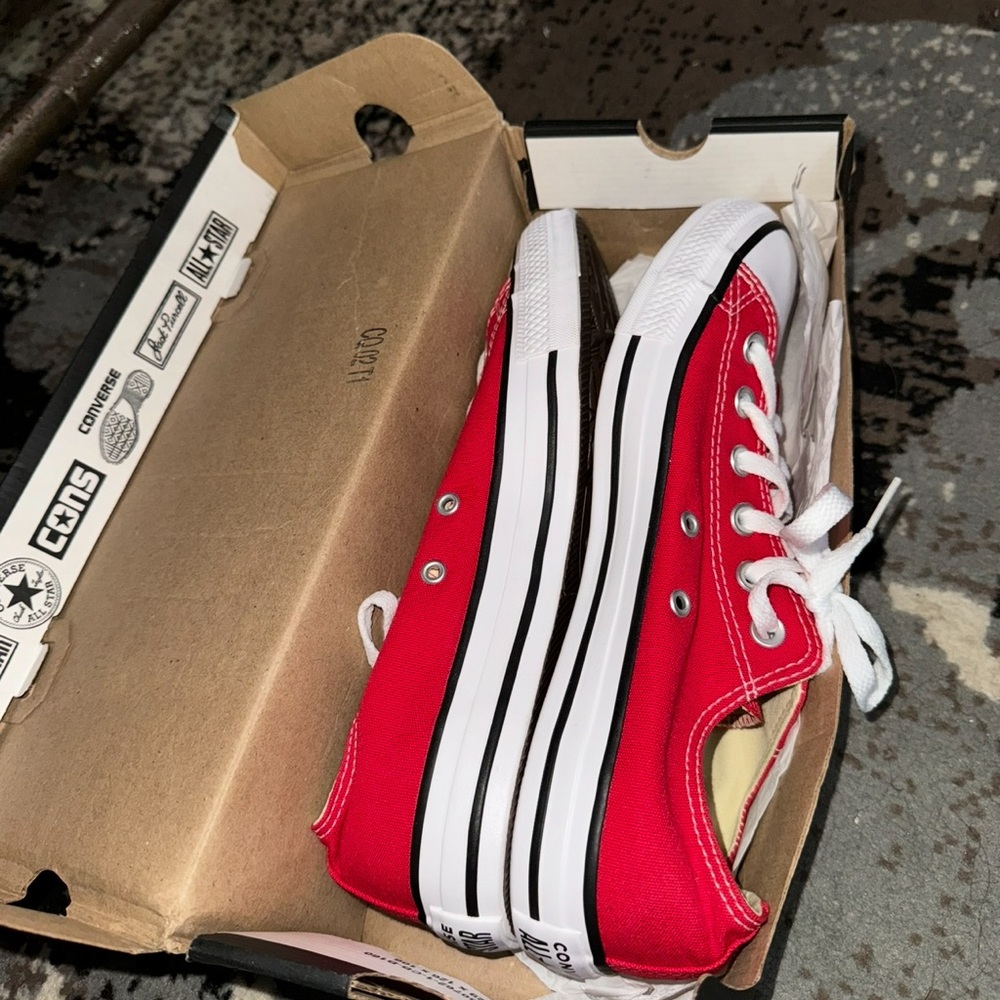Converse Kids Classic Red Sneakers